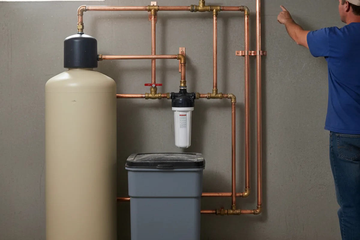 Whole-house water treatment system installed in Tucson